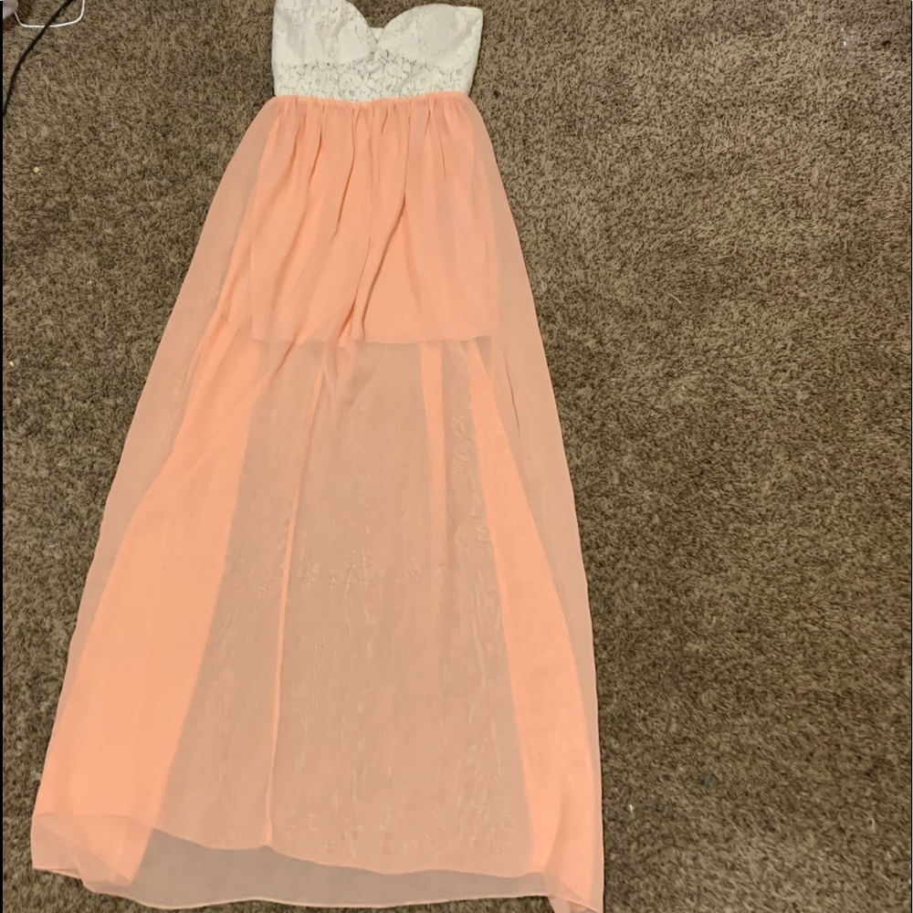 Bandeau maxi dress